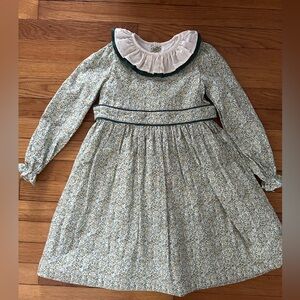 Pepa London Girls Collar Belted Dress